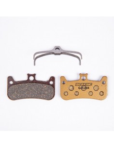 Pastillas de freno bici BRAKING Carbo-Metálicas