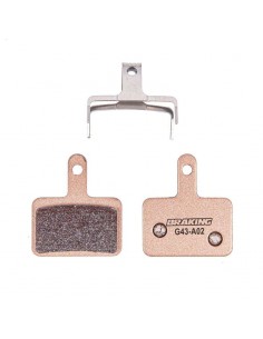 Pastillas de freno bici BRAKING Sinterizadas