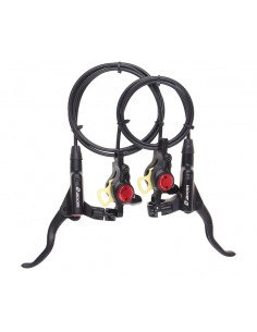 Kit de frenos hidráulicos bicicleta ZOOM 2 pistones (no incluye discos)