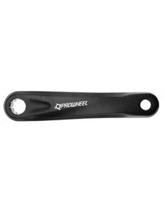 Biela izquierda PROWHEEL E-Bike aluminio 165mm ISIS - Bosch / Bafang / Yamaha
