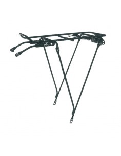 V BIKE Portabultos trasero bicicleta, regulable 26-28''