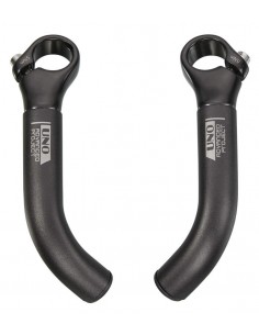 Apéndices para manillar de bicicleta UNO L:125mm Negro