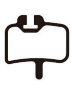 Pastillas de freno para bicicleta NG BRAKES Compuesto orgánico