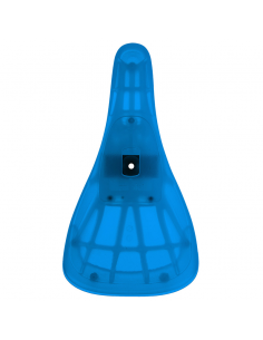 Sillín para tija pivotante VELO VL7101 nylon translucido azul