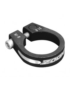 Abrazadera cierre tija de sillín de bicicleta V BIKE - Ø31,8mm Plata