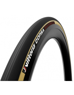Tubular Vittoria Corsa 25-28 flanco crema G2.0