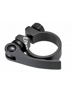 Abrazadera cierre tija de sillín de bicicleta V BIKE cierre rapido - Ø31,8mm Negro
