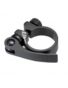 Abrazadera cierre tija de sillín de bicicleta V BIKE cierre rapido - Ø34,9mm Negro