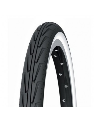 Neumático Michelin 20 500A CONFORT (37-440) CITY JUNIOR flanco blanco