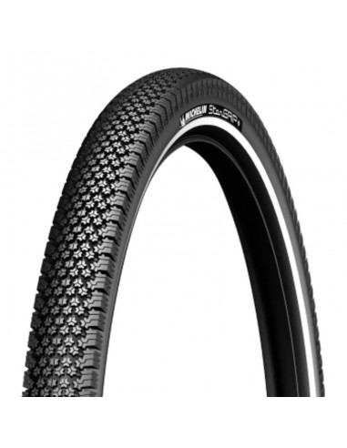 Neumático Michelin 700x35 (37-622) STARGRIP flanco reflectante