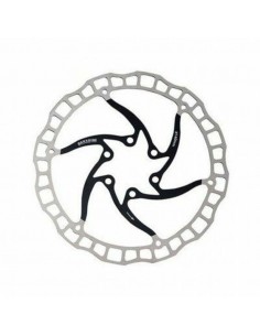 Disco de freno bicicleta carretera Ø140mm, rotor negro