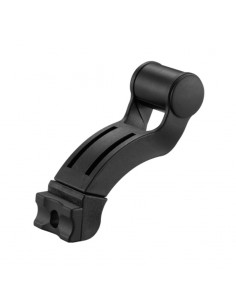 Soporte elevado a la horquilla para luces delanteras de bicicleta