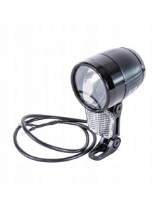 Luz delantera bicicleta LED 300lm para e-bike con baterías 6V-48V