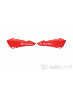 Kit completo paramanos de bicicleta Barkbusters rojo