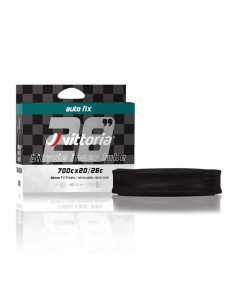 Cámara de bici VITTORIA Auto Fix 700x20/28c Válvula fina desmontable RVC 48mm