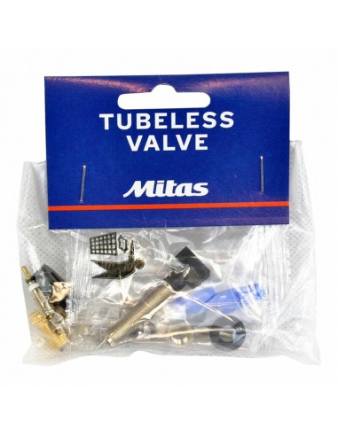 Set De Válvulas Tubeless Mitas Supra