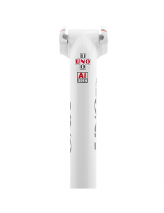 Tija de sillín UNO TS 639 - 350mm Ø27.2 Blanca