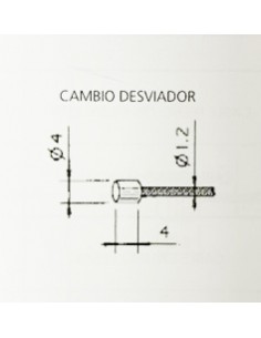 CABLE CAMBIO MTB