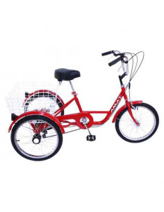AMAT TRICICLO 20" ROJO 5...
