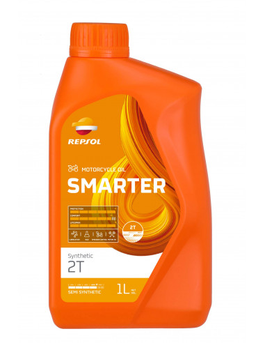 BOTELLA REPSOL SMARTER SYNTHETIC 2T 1L