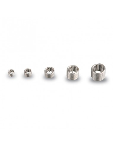 25 HELICOIDES DE ACERO INOX M5x0,8 BETA (437 U/E-M5)