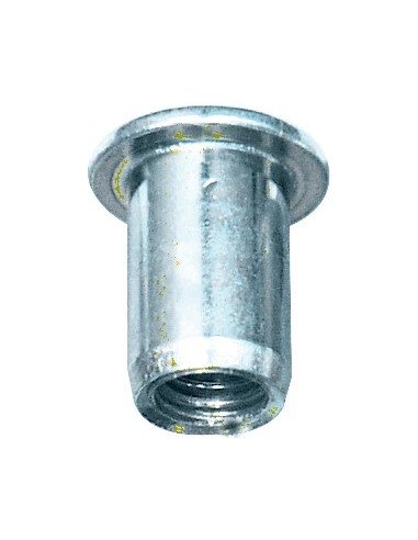 Tuerca remachables  lisa de acero M8 BIHR 20uds