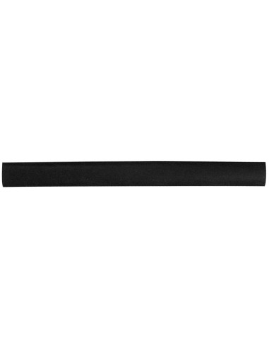 25 manguitos de tubo termorretráctil Ø6,4mm 10cm negro