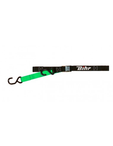 Correas con hebilla  bicolores BIHR negro/verde