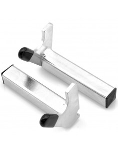 Soportes V diabolos para stand trasero