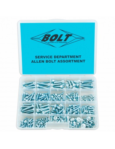 Maleta tornillos BTR BOLT Motor y carenados 318 piezas