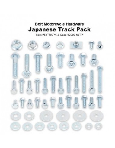 Kit de tornillería Bolt Track Pack II HONDA-KAW-SUZ-YAM