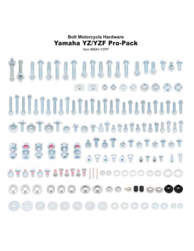 Pack tornillería Bolt Pro Yamaha YZ/YZF 03-13
