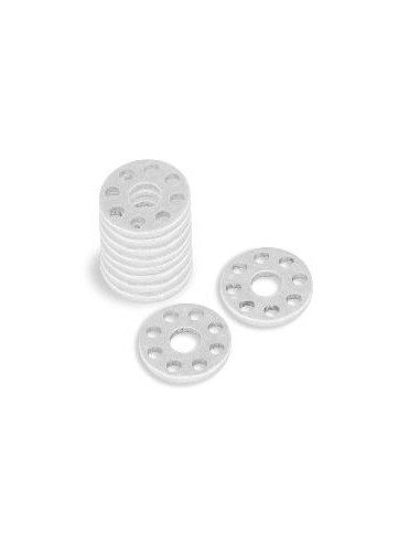 Pack de 10 arandelas de aluminio BOLT ØINT 6MM / ØEXT 18MM