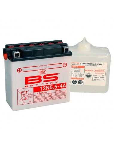 Batería BS Battery 12N5.5-4A