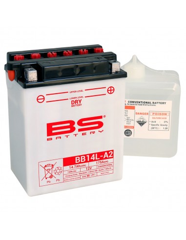 Batería BS Battery BB14L-A2 (Fresh Pack)