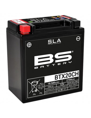 Batería BS Battery SLA BTX20CH (FA)