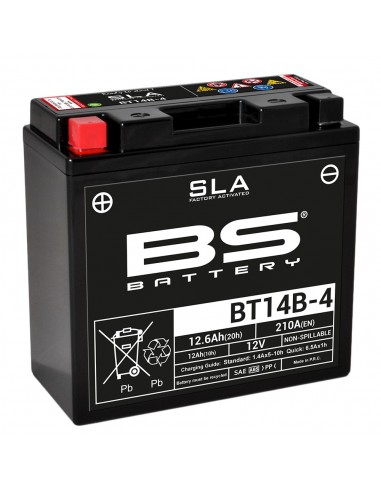 Batería BS Battery SLA BT14B-4 (FA)