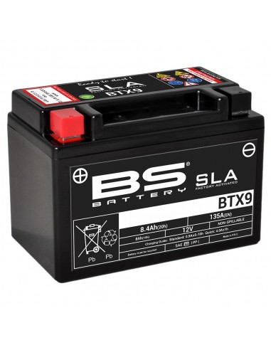 Batería BS Battery SLA BTX9 (FA)
