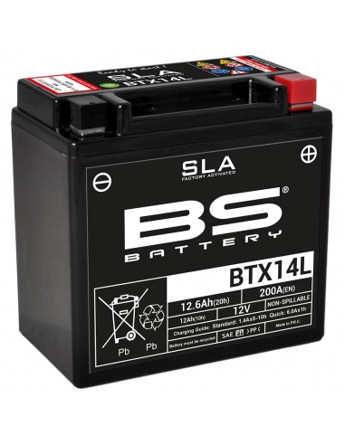 Batería BS Battery SLA BTX14L (FA)
