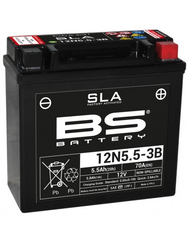 Batería BS Battery SLA 12N5.5-3B (FA)