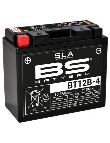 Batería BS Battery SLA BT12B-4 (FA)