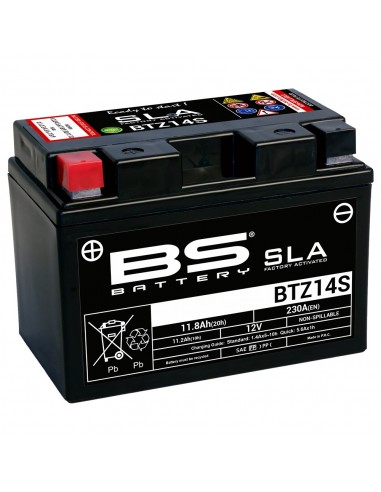 Batería BS Battery SLA BTZ14S (FA)