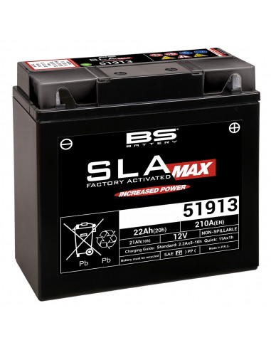 Batería BS Battery SLA MAX 51913 (FA)