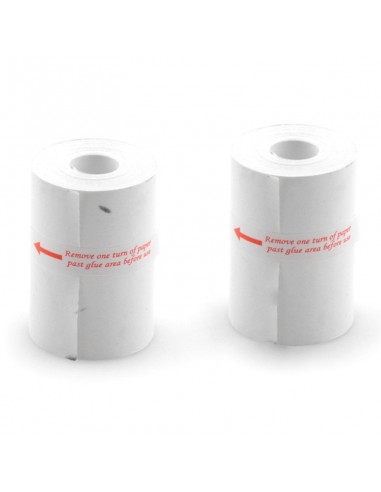 Set de 2 rollos de papel térmico para tester BST100P