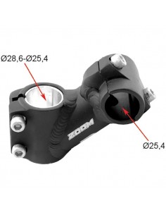 Potencia A-Head L:110mm.Negro.40o