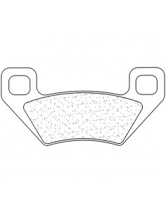 Juego de pastillas sinterizadas CL Brakes (1171X59)