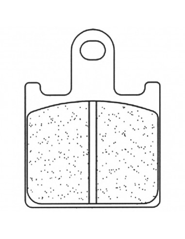 Juego de pastillas sinterizadas CL Brakes (1177XBK5)