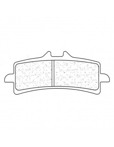 Juego de pastillas sinterizadas CL Brakes (1185XBK5)