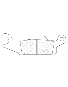 Juego de pastillas sinterizadas CL Brakes (1192ATV1)