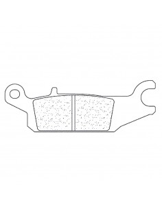 Juego de pastillas sinterizadas CL Brakes (1193ATV1)